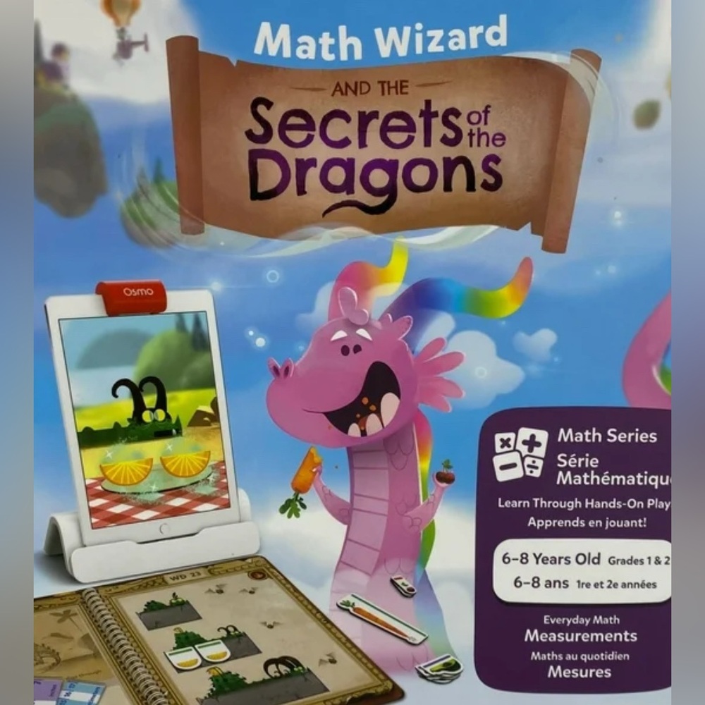 Osmo Math Wizard and the Secret of the Dragons 6-8 Years Old‎
